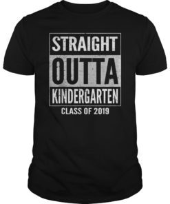 Straight Outta Kindergarten TShirt Funny Graduation 2019
