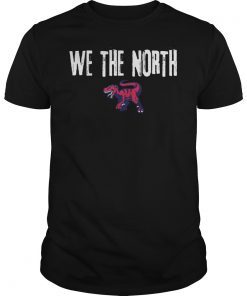 We the north velociraptor basketball shirt for fans T-Shirt
