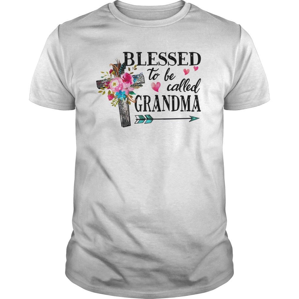 Womens Blessed to be called Grandma T-Shirt - ShirtsMango Office