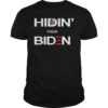 Womens Hiding from Biden T-Shirt