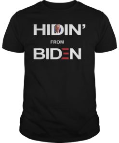 Womens Hiding from Biden T-Shirt