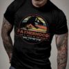 Fatherhood Like A Walk In The Park Funny Tshirt