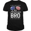 All American Bro 4th of July Men Family Matching Sunglasses T-Shirts
