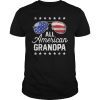 All American Grandpa 4th of July Family Matching Sunglasses T-Shirt
