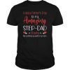 Amazing Step-Dad Thanks For Putting Fathers Day Gift T-Shirt