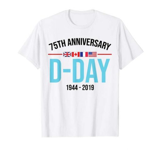 Ambition D-Day Gift Shirts 75 Year Anniversary 2019 For Men