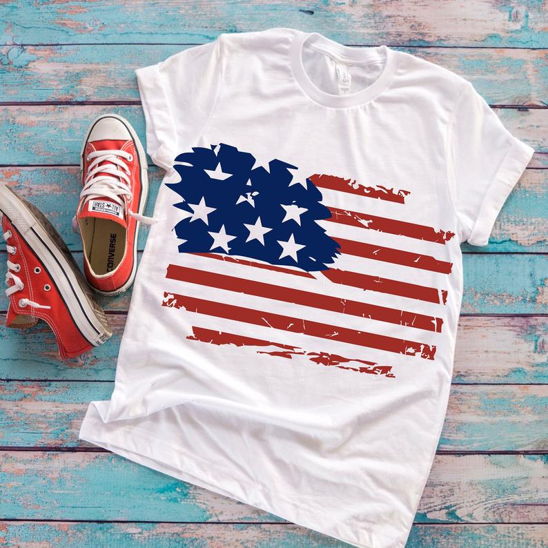 Download American Flag Distressed Svg 4th Of July Svg Patriotic Svg Usa Vg Fourth Of July Svg Memorial Day Svg Iron On Shirtsmango Office