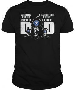 Astros Dad a sons first hero a daughter first love t-shirt design