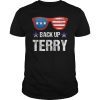 Back Up Terry American Flag USA 4th Of July Sunglasses Gifts Shirt