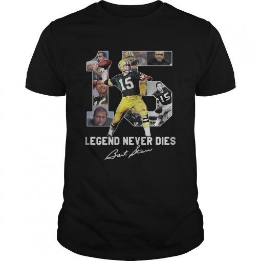 Bart Starr 15 19342019 thank you for the memories Tee Shirt