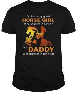 Behind Every Great Hores Girl Who Believes In Herself Shirt