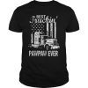 Best Truckin' Pawpaw Ever Shirt For Dad Gift On Fathers Day