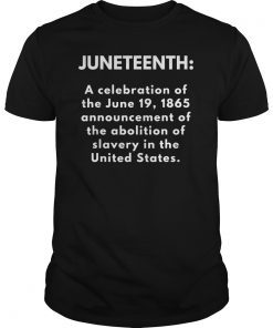 Black Juneteenth Celebration Shirt for Kids and Adults