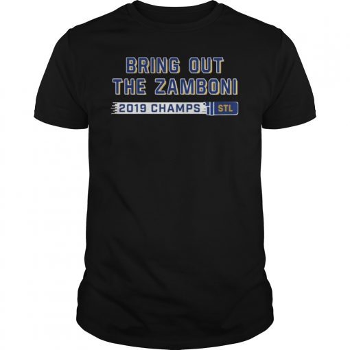 Bring Out The Zamboni St. Louis Hockey Shirt