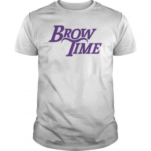 Brow Time Los Angeles Basketball T-Shirt