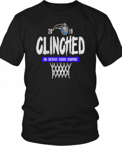 CLINCHED - NBA SOUTHEAST DIVISION CHAMPIONS 2019 SHIRT ORLANDO MAGIC