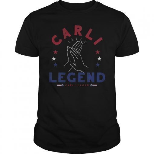 Carli Lloyd Carli Legend Clapping USWNTPA T-Shirt