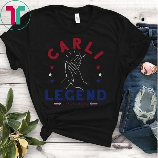 Carli Lloyd Carli Legend Clapping USWNTPA T-Shirt