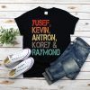 Central Park 5 Shirt, Netflix T-shirt, When They See Us Shirt, Yusef Kevin Antron Korey & Raymond Tshirt