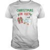 Christmas In July TShirt Funny Flip Flops Beach Summer Xmas