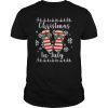 Christmas In July Ugly Christmas Flip Flops Humor Holiday Tee Shirt