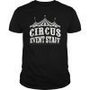 Circus Event Staff Carnival T-Shirt Children Birthday Party