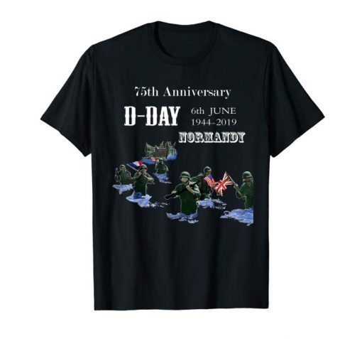 D-Day 75 Year Anniversary Normandie T-Shirts