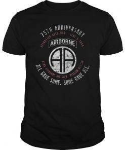 D-Day 75th Anniversary 82nd Airborne WWII Vintage Tee Shirt