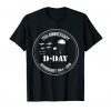 D-Day 75th Anniversary Normandy Landings Invasion Veteran T-Shirt