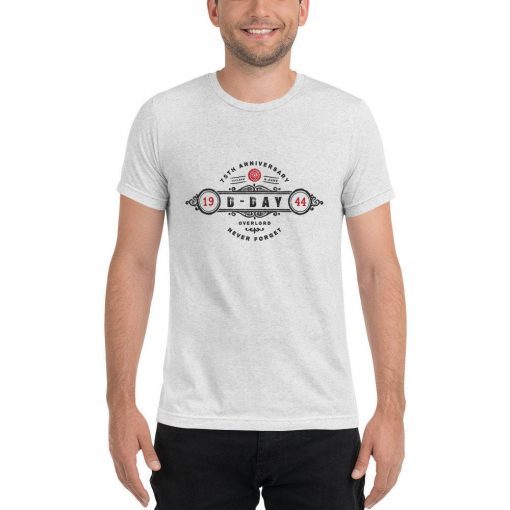 D-Day 75th Anniversary Short-Sleeve Unisex Tee Shirt