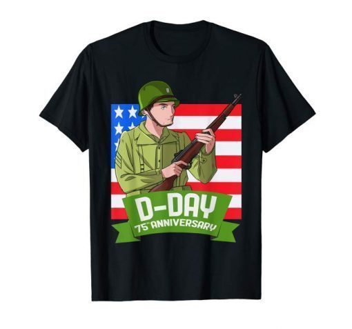 D-Day 75th Anniversary T Shirt
