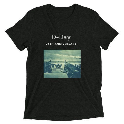 D-Day 75th Anniversary WW2 Commemoration Short sleeve t-shirt