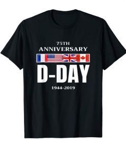 D-Day Normandy Landing 75th Anniversary Men Women Gift Shirt Tee Shirt