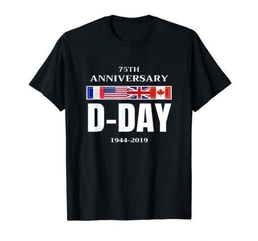 D-Day Normandy Landing 75th Anniversary Men Women Gift Shirt Tee Shirt