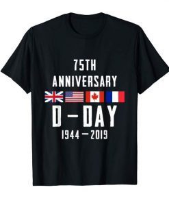 D-Day Normandy Landing 75th Anniversary Men Women Gift Shirts