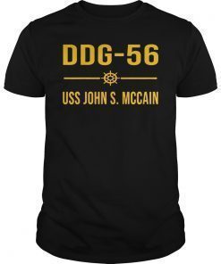 DDG-56 USS John S. McCain Classic T-Shirt
