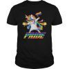 Dabbing Unicorn Lgbt Gay Pride T-Shirt