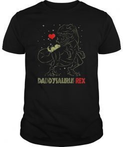 Daddysaurus T shirt Dinosaur Gifts T rex Daddy Saurus Shirt