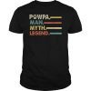 Dog lover Pawpa man myth legend Retro T-shirt for mens women