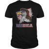 Eagle Mullet T Shirt 4th of July American Flag Merica