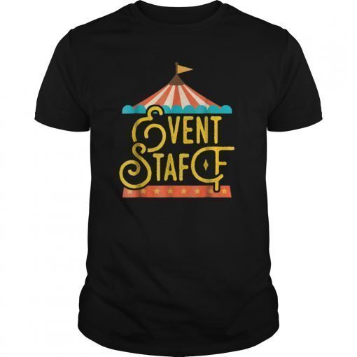 Event Staff Shirt Circus Carnival Children Birthday Party