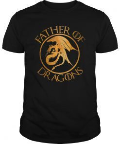 Father Of Dragons, Dragon Family Matching T Shirt