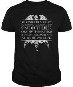 Father Of Wildlings Shirt Father's Day Gift Dragons T-Shirt