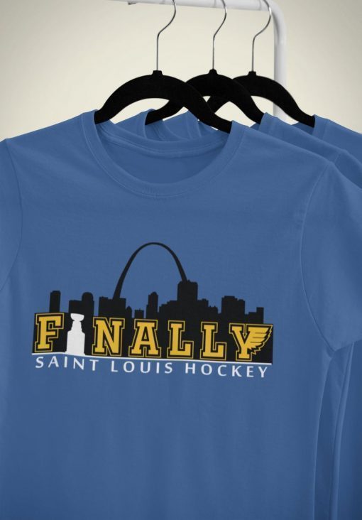 Finaly TEE Shirt Stanley cup champions 2019 Saint Louis STL Hockey Shirt