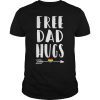 Free Dad Hugs Cute Dad LGBT Gay Pride Rainbow TShirt