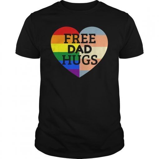 Free Dad Hugs Pride Shirt