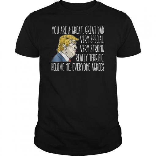 Funny Donald Trump Dad Gift Father's Day Shirt