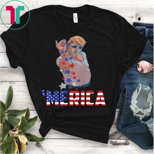 Funny Trump Bae Shirt - 4th July Trump Salt Bae Freedom T-Shirt