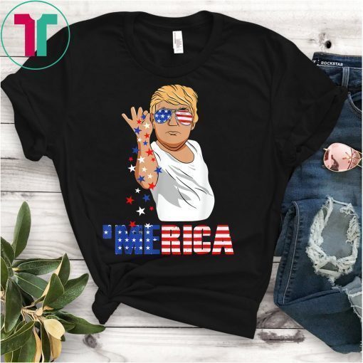 Funny Trump Salt Merica Freedom 4th of July T-Shirt Gift