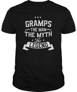 Gramps Shirt, Gramps Gift, The Man The Myth The Legend Funny Gramps Shirt, Gramps shirt